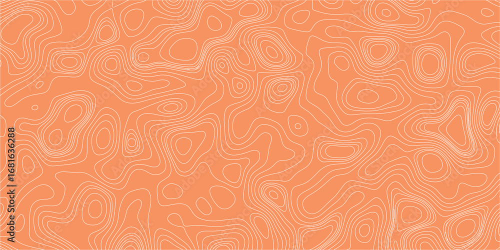 Fototapeta premium Smooth flowing abstract topography background with pastel gradient highlights