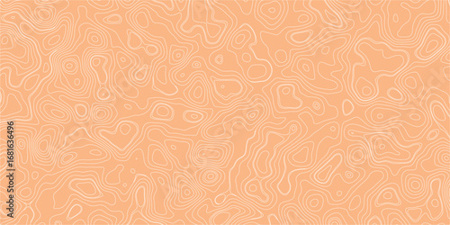 Minimalist terrain-inspired abstract vector with smooth wavy contours