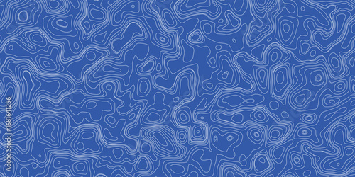 Layered 3D topographic illustration in abstract style with soft gradient transitions