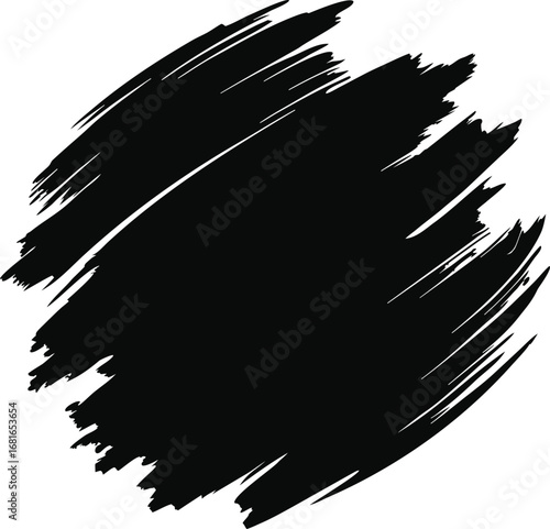 Black vector silhouette of a majestic eagle with powerful wings flying, a symbol of nature and freedom, ideal for a tattoo design or icon illustration