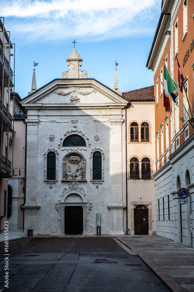Fototapeta premium Paseando por Trento, Italia