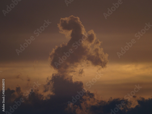 Cuadro en lienzo Coucher de soleil - Ajaccio - Corse - Île des Sanguinaires