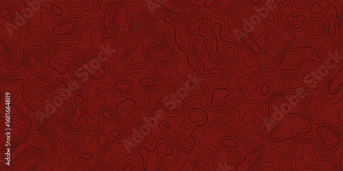 Futuristic mapping background with abstract irregular contour terrain forms