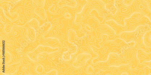Terrain contour mapping background with minimal abstract illustration
