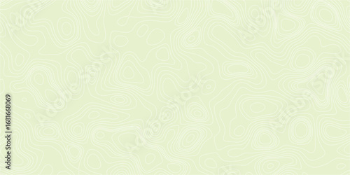 Terrain mapping design with irregular abstract elevation contour lines