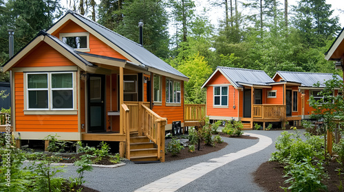 A tiny home village for extended family.