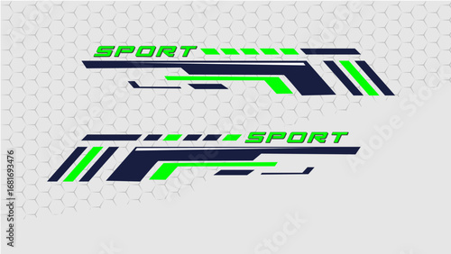 Wrap design for company, decal, wrap, and sticker  A15.eps