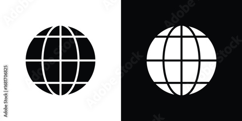 Website icons, simple illustration graphic doodle black design