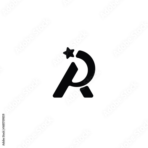 pa letter logo. vector design of letters P and A for icon,symbol or logo