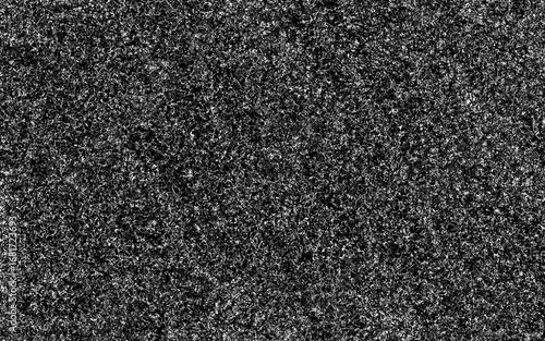 Black asphalt texture transparent background overlay.