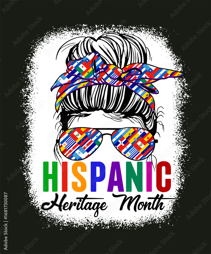 Obraz premium National Hispanic Heritage Month Superior