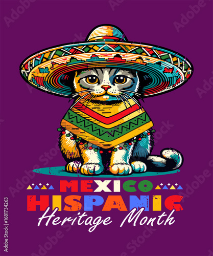 National Hispanic Heritage Month Cat Artisanal