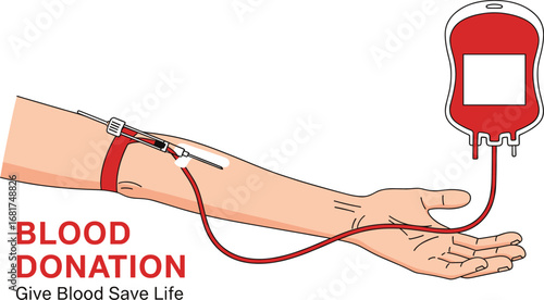 Blood donation, medical help, save life, donor arm, healthcare support, emergency aid, blood bag, hospital care, needle, transfusion process
