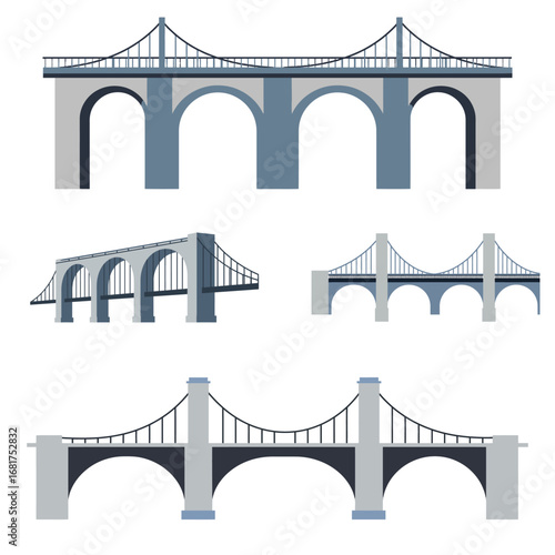 Bridge Art & Illustration set