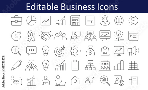 flat icons for web and mobile applications
