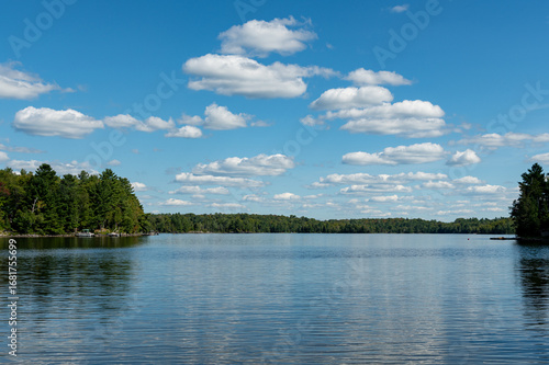 Canvas Print Buckshot Lake on a lovely summer day