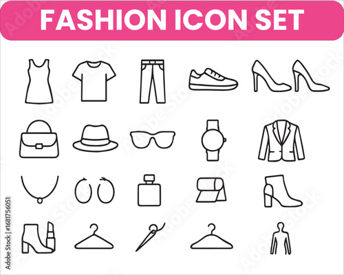 Stylish Footwear Editable Vector Icon