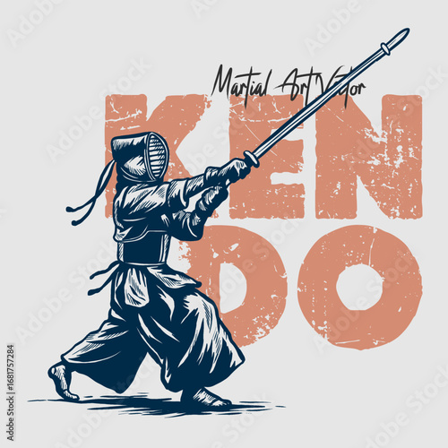 Martial Art vector 1_Kendo 2