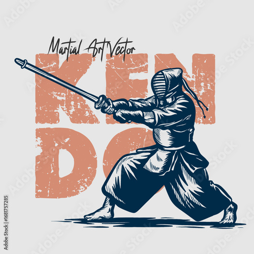 Martial Art vector 1_Kendo 1