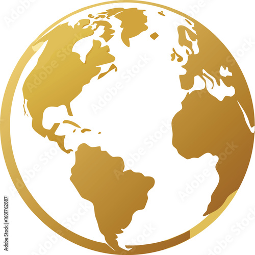 A meticulously crafted globe illustration perfect for banners and advertisements made entirely of political elements