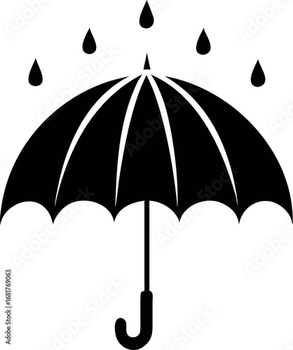 umbrella vector icon