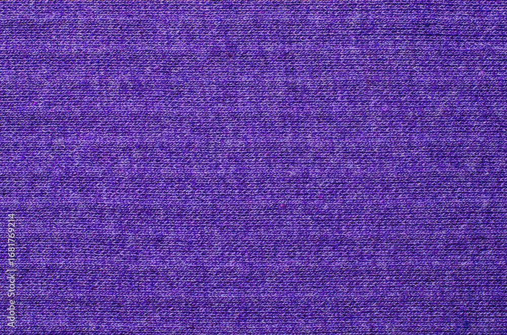 Fototapeta premium Purple wool fabric textile background showing soft texture for cozy fashion design and stylish decorative interior concepts