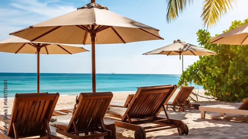 custom made wallpaper toronto digitalBeach chairs and umbrellas relaxation