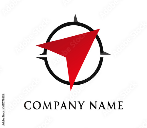 Compass logo template