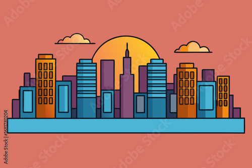 city skyline