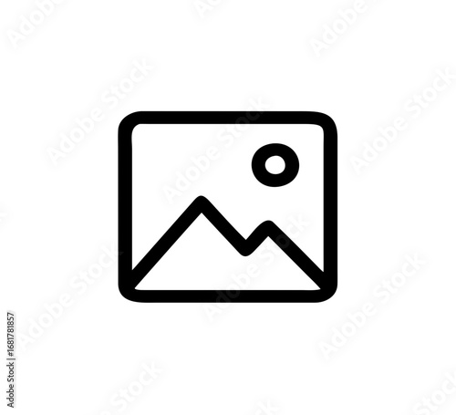 gallery icon icon, image icon, picture symbol .photo signs. vector illustration