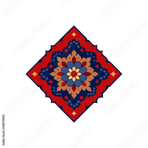 this is a close up  overhead view of a richly deta