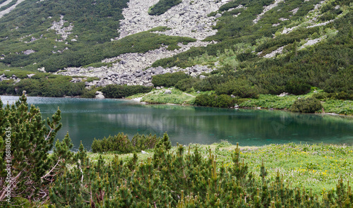 lake in the mountains