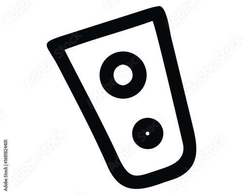 3D vector illustration of a red traffic sign with a 50 percent off sale icon