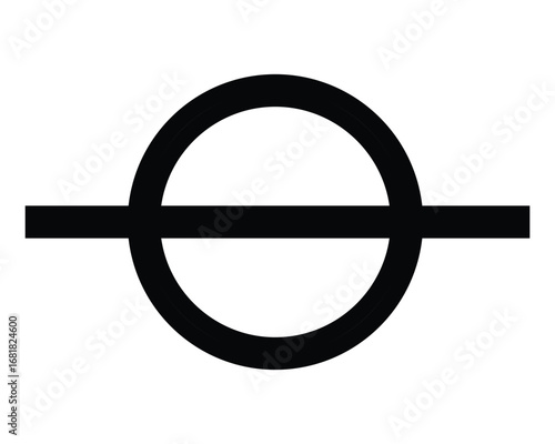 Target icon with euro symbol and crosshairs vector illustration aiming for business