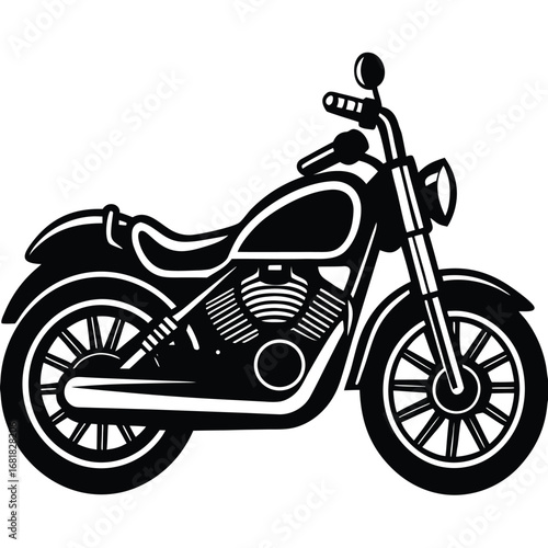 motorcycle vector icon