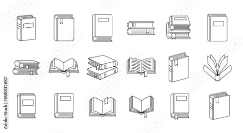 Collection of various book illustrations
