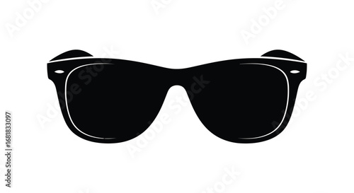 Stylish black sunglasses, a fashion accessory