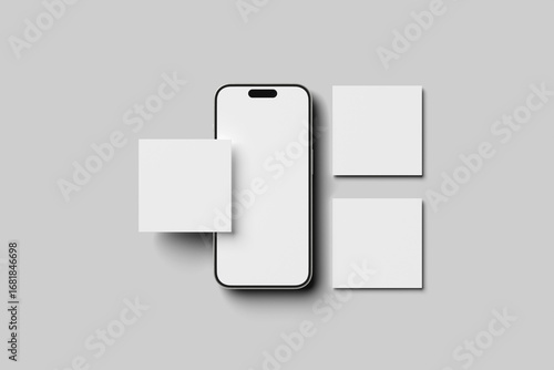 Instagram Post Blank Mockup template