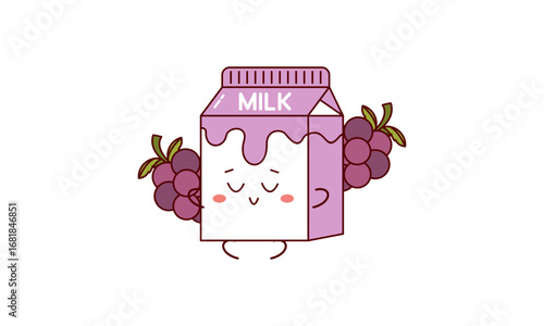 vector illustration of a strawberry jam