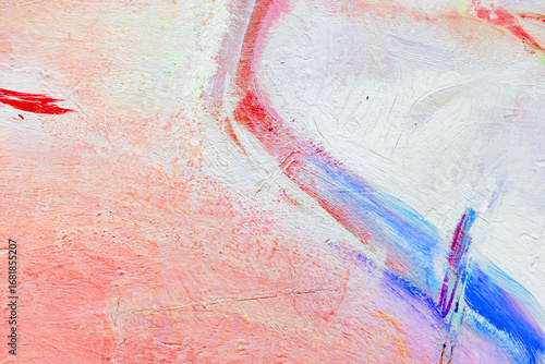 Fragment from painted canva...