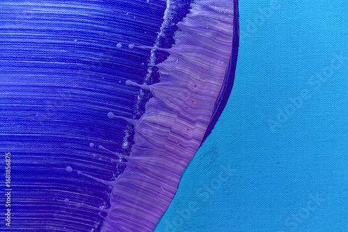 Fragment from painted canvas texture