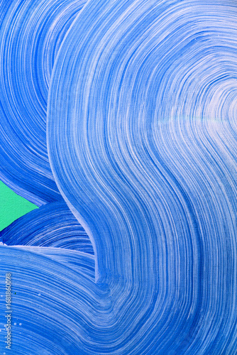 Fragment from painted canva...