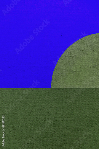 Fragment from painted canva...