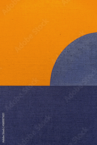 Fragment from painted canva...