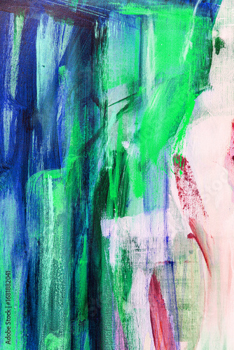 Fragment from painted canva...