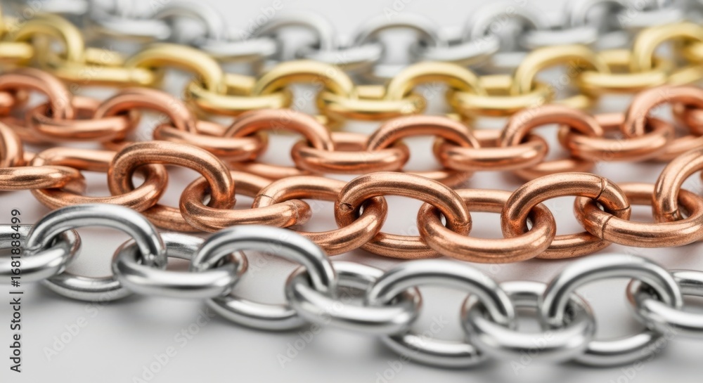 Fototapeta premium metal chain background