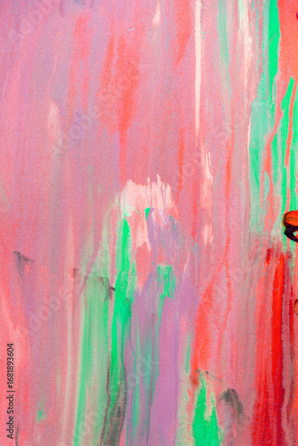 Fragment from painted canva...