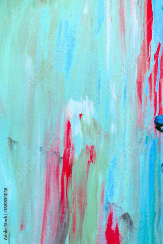 Fragment from painted canva...