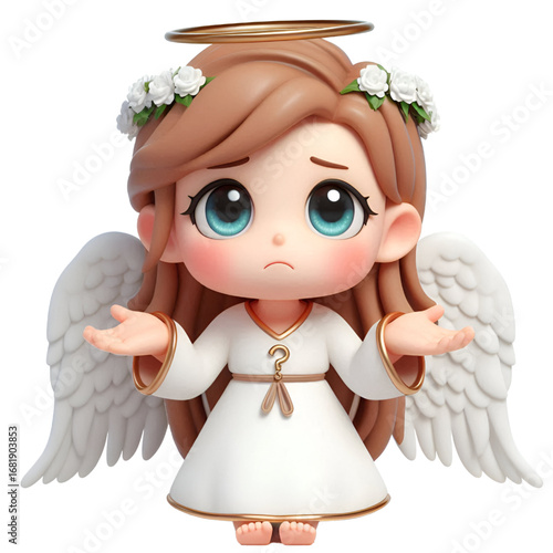 3D Cute angel