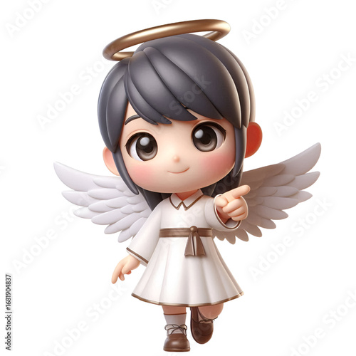 3D Cute angel 